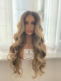 THE BRANDY WIG Lace Front Wefted  Synthetic