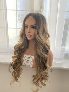 THE BRANDY WIG Lace Front Wefted  Synthetic