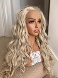 THE ICE WIG Lace Front Wefted  Synthetic Wig - SW1053