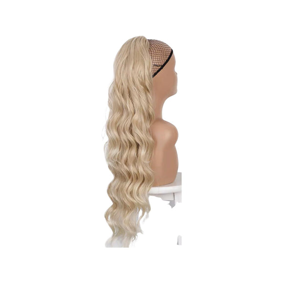 Synthetic Hair Ponytail - Body Wave - Warm blonde 24/613