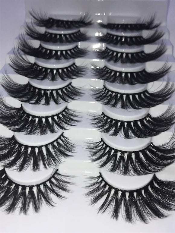 8 Pairs Of Lashes  - Style “Foxy”