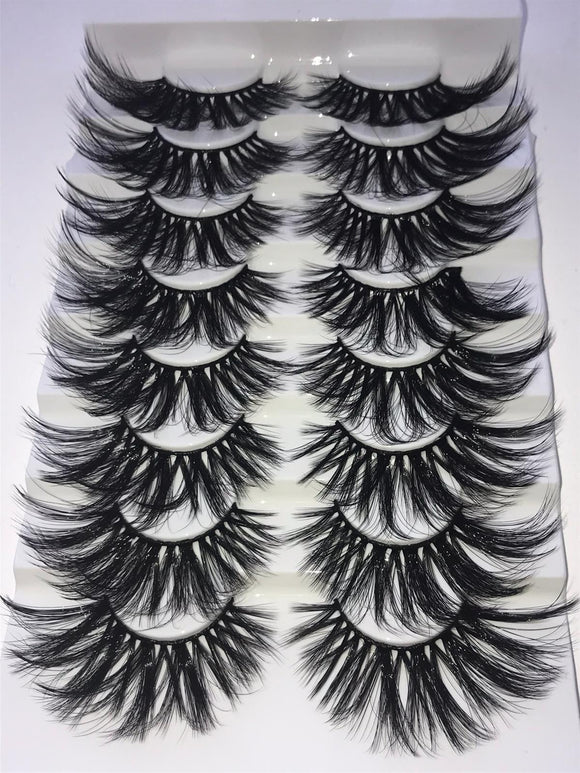 8 Pairs Of Lashes  - Style “Fierce”