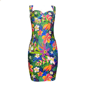 Bandage Dress - Floral Classic - BD1002