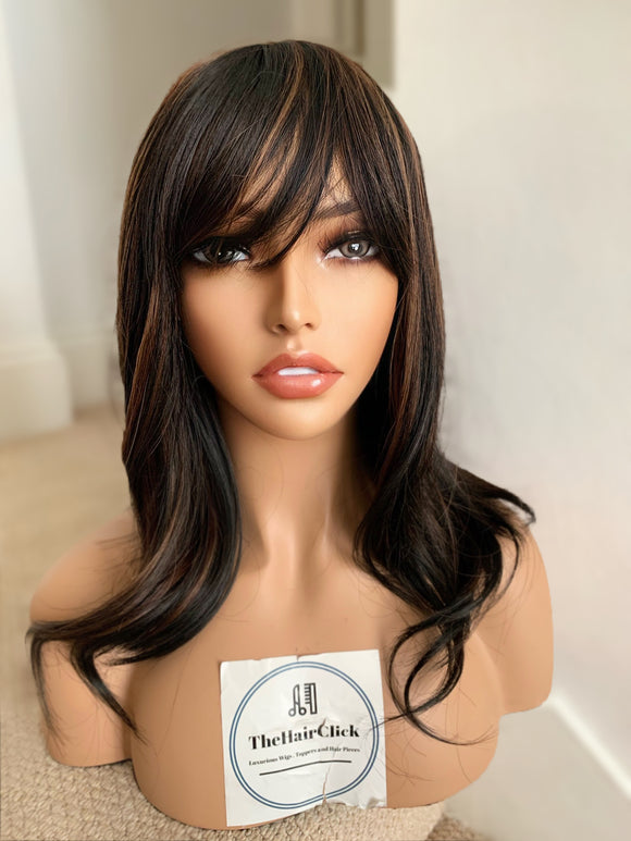 THE LALA WIG Skin Top Cap Synthetic WiG