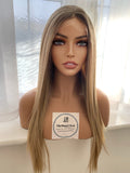 THE MARLO WIG  MIDDLE PARTING LACE FRONT Synthetic Wig Wefted Cap - SW1030