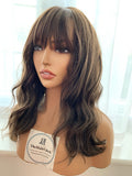 THE APRIL  WIG Skin Top Cap Synthetic WiG